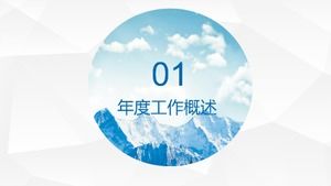 Plantilla ppt de capacitación en operación y mantenimiento del sistema de energía