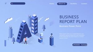 Technologia wiatr AI szablon sztucznej inteligencji PPT