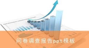 Modèle ppt de rapport de questionnaire