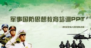 Шаблон п.п. обучения идеологическому обучению военной национальной обороны армии