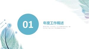 Rezultatele de marketing afișează șablonul ppt