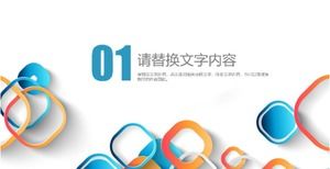 Szablon ppt wyświetlania projektu fabrycznego