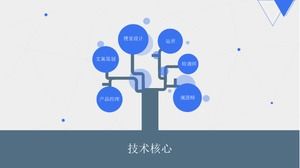 Szablon ppt udostępniania technologii Android