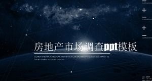 Template ppt riset pasar real estat