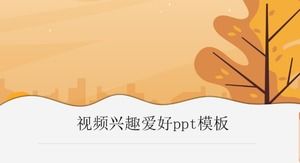 Video-Hobby-ppt-Vorlage