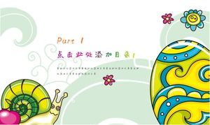 PPT-Vorlage für den Englischunterricht für Kinder