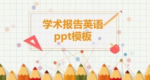 Akademischer Bericht Englische ppt-Vorlage