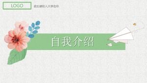 Uniwersytecki minister kampanii szablon ppt