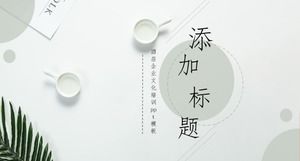 Otel kurum kültürü eğitimi ppt şablonu