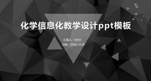 Șablon ppt de proiectare de predare a informațiilor chimice