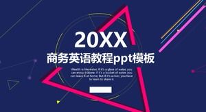 Template ppt tutorial bahasa Inggris bisnis