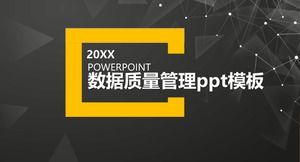 Шаблон п.п. управления качеством данных