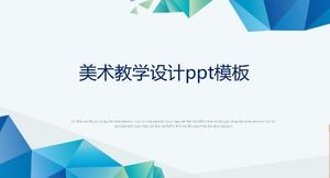 Sanat öğretim tasarımı ppt şablonu