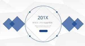 Templat ppt rencana tiga tahun lulus