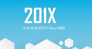Modello ppt del piano di ricerca annuale sperimentale