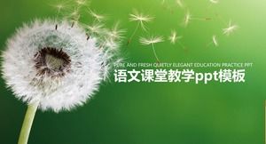 เทมเพลต ppt การสอนในห้องเรียนภาษาจีน