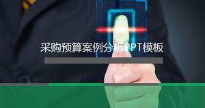 Szablon analizy przypadku budżetu zamówień ppt