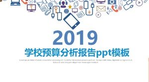 School budget analysis report ppt template