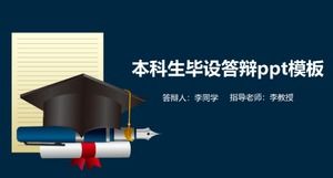 Plantilla ppt de defensa de graduación de pregrado