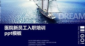 Templat ppt pelatihan induksi karyawan baru rumah sakit