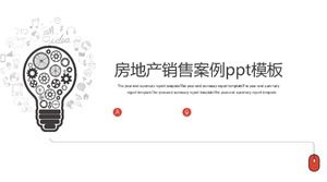 Template ppt kasus penjualan real estat