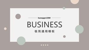 Modello PPT universale a colori Morandi minimalista ed elegante