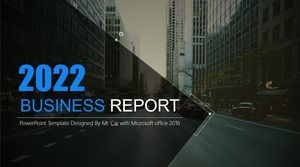 Téléchargement du modèle PPT de style magazine minimaliste de mode