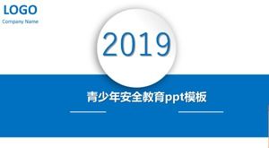 Modello ppt per l'educazione alla sicurezza dei giovani