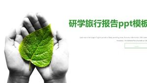 Plantilla ppt de informe de viaje de investigación