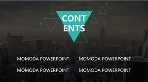 Modelo de ppt de estudo de caso de produto clássico