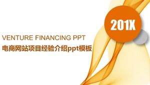 Template ppt pengenalan pengalaman proyek situs web e-niaga