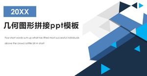 قالب PPT خياطة هندسية