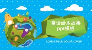 Masal resimli kitap hikayesi ppt şablonu