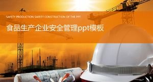 食品生产企业安全管理PPT模板