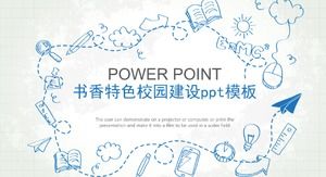 Karakteristik akademik template ppt konstruksi kampus