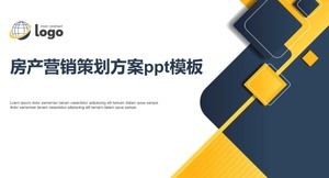 Real estate marketing plan ppt template