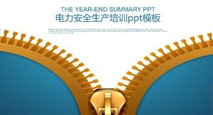 قالب PPT للتدريب على إنتاج السلامة