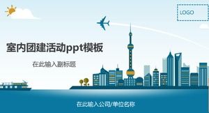 Indoor team building activities ppt template