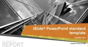 เทมเพลต ppt การวางแผนโครงสร้างความสัมพันธ์ทางธุรกิจที่เรียบง่ายสีส้ม