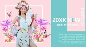 写真カメラテーマpptテンプレート