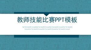 Szablon konkursu umiejętności nauczyciela ppt