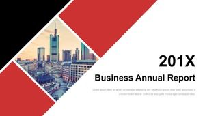 Suasana sederhana template PPT umum bisnis perusahaan angin majalah Eropa dan Amerika