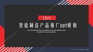 Akıllı üretim ürünü tanıtım ppt şablonu