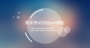 Final sınavı özeti ppt şablonu