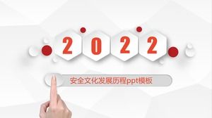 安全文化開発プロセスpptテンプレート