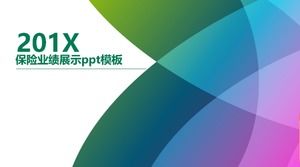 PPT-Vorlage zur Anzeige der Versicherungsleistung