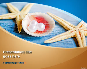 Template PowerPoint Starfish