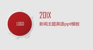 Thème de l'actualité modèle anglais ppt