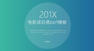 Filme depois de ler o modelo de ppt