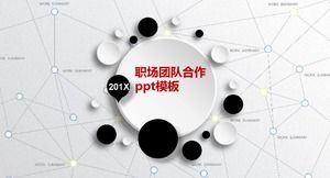 Modelo de ppt de trabalho em equipe no local de trabalho